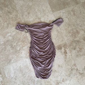 Revolve Superdown Tan dress Size medium NWT